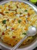 कॉर्न फ्लैक्स,मूंगफली मिक्स नमकीन(corn flakes,moongfalli mix namkeen recipe in hindi)