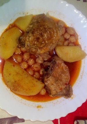 صورة لوصفة شطيطحة دجاج بالبطاطا