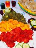 3 colour Chicken1.haryali chicken2.Angara Chicken3.Lemon C