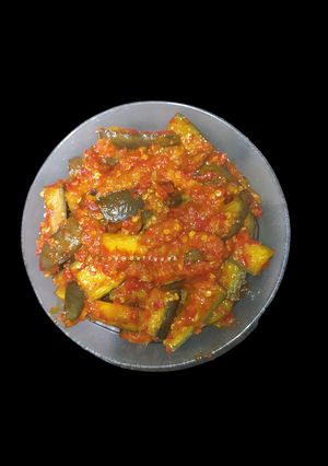 Foto resep Terong Pedas Saus Tiram