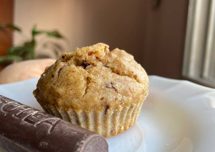 Easiest Way to Make Super Quick Homemade Muffins de avena y chips de chocolate