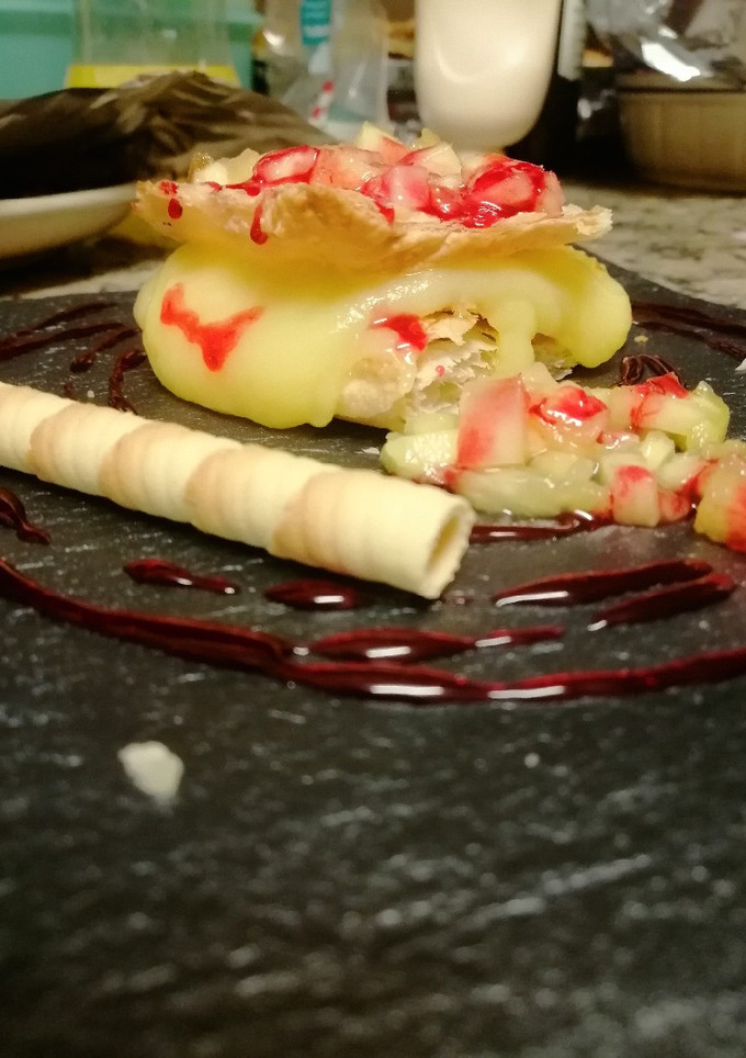 Una foto de Crema pastelera