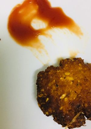 A picture of Micro greens pakoda.