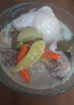 Foto resep Garang Asem Ayam khas Solo (tanpa daun pisang)