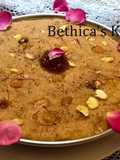 Gulkand Sooji Halwa