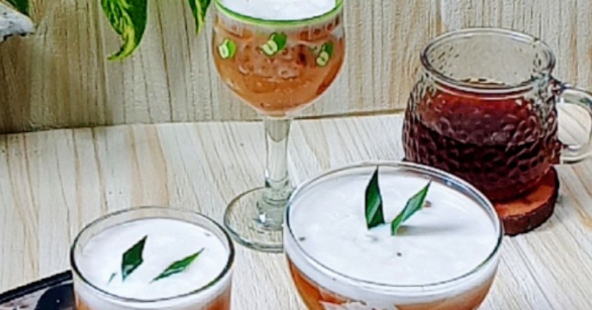 Bubur randang sagu Rumbia khas Banjar