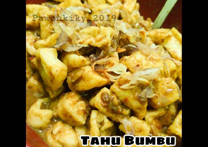 Tahu Bumbu Ketoprak