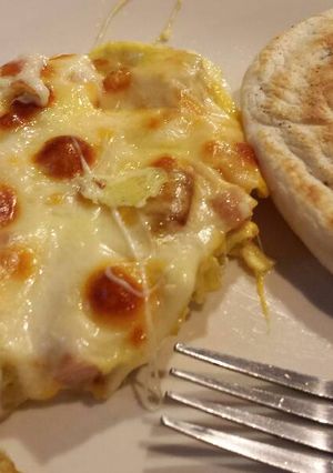 A picture of Cheesy Potatoe Breakfast.