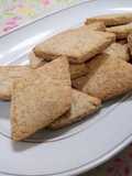 Biscotti integrali con esubero di lievito madre