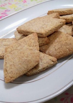 Foto di Biscotti integrali con esubero di lievito madre