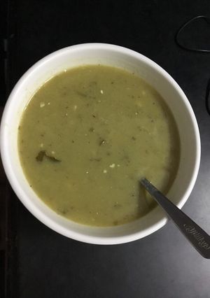 Hình của món Súp bông cải.