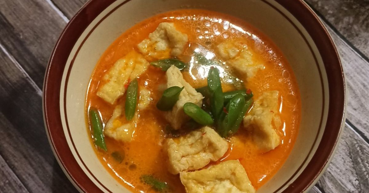 Lodeh buncis tahu