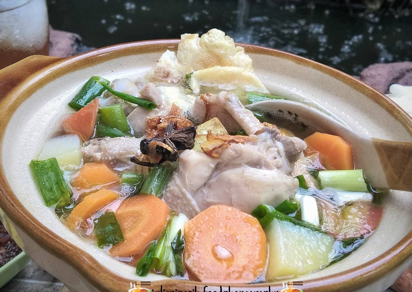 Sup Ayam Bening #pekaninspirasi_cookpad #kangenrumah