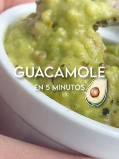 Una foto de Guacamole casero en 5 minutos