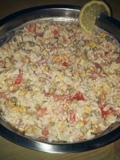 Una foto de Ensalada de arroz