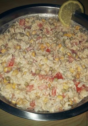 Una foto de Ensalada de arroz