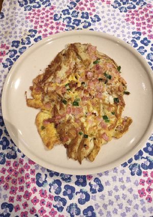 A picture of Torta with Bacon.