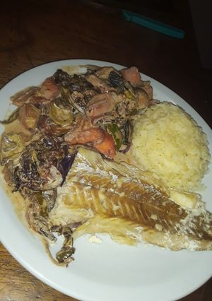 Una foto de Pescado a la parrilla