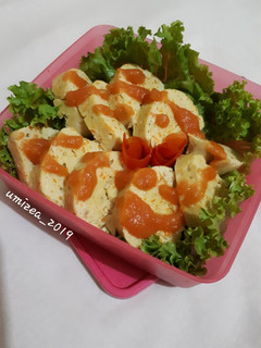 Foto resep Rolade Ayam Tahu (Menu Sehat "No MSG")