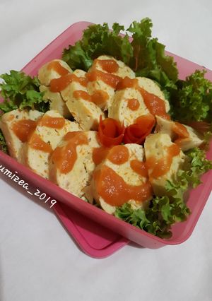 Foto resep Rolade Ayam Tahu (Menu Sehat "No MSG")