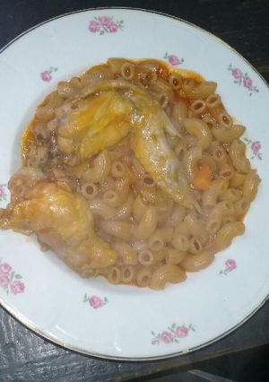 Una foto de Guiso de coditos con alitas