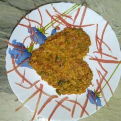 A picture of Masala Oats A Healthy Delight.