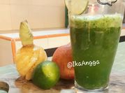 Gambar jus jeruk lemon