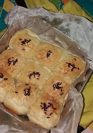 Foto resep Roti sobek isi pisang coklat keju mudah