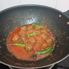 A picture of Motton kofta.