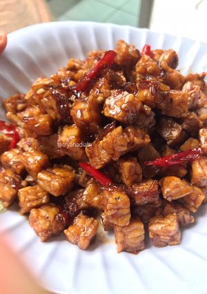 Foto resep Tempe orek basah