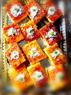 عکسی از دستور کیک شربتی خوشمزه و عالی