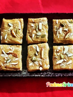 पीनट बर्फी रेसिपी मुख्य फोटो