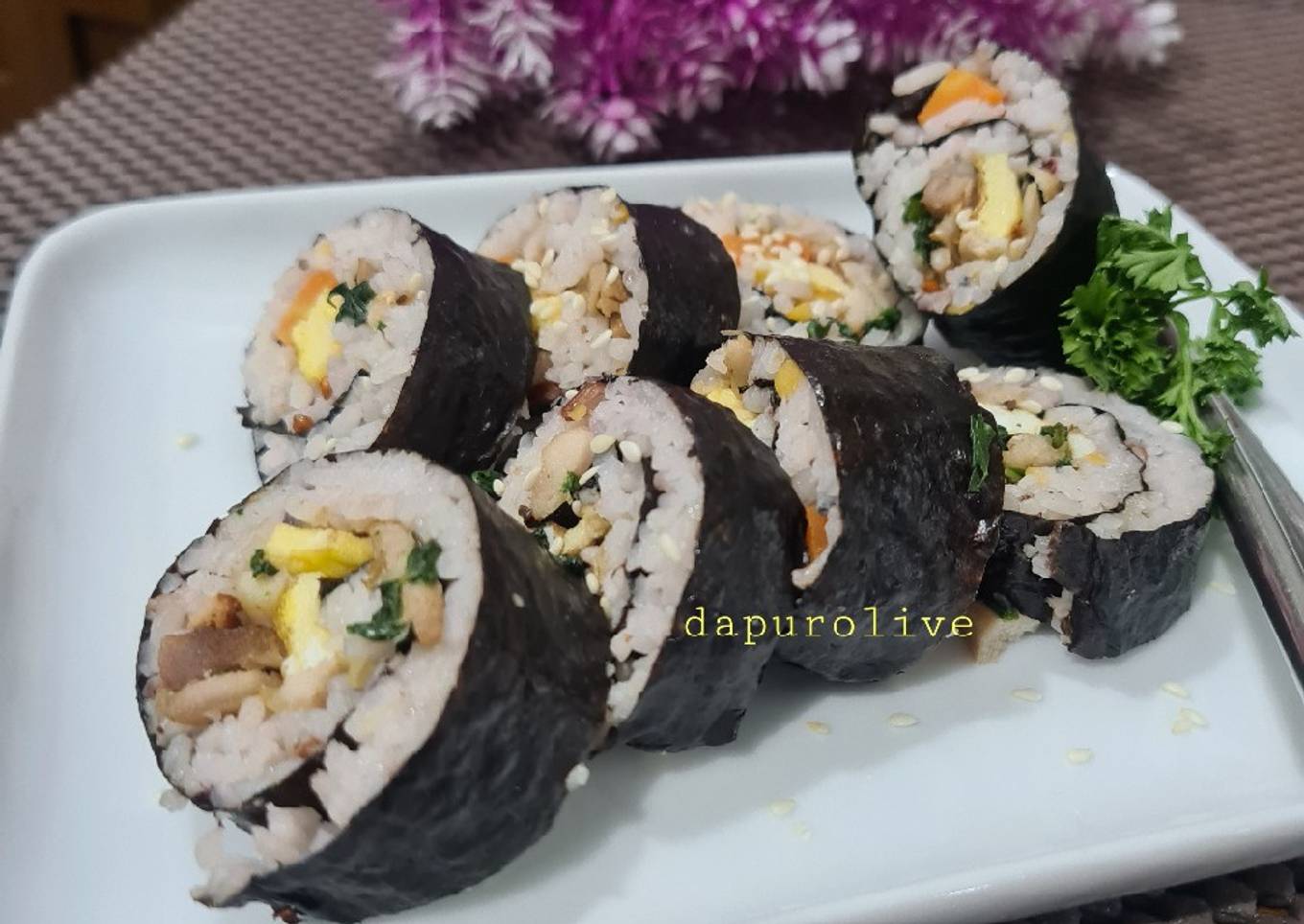Sushi / Kimbap Nasi Kongbap
