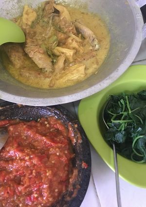 Foto resep Opor ATT (Ayam, Tempe, Tahu) Ala Anak Kost