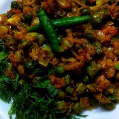 A picture of Cabbage peas.