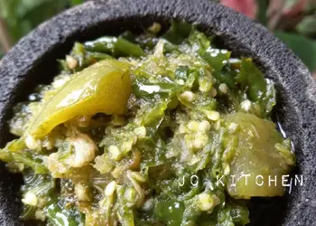 Resep Mudah Sambal ijo Ala Restoran