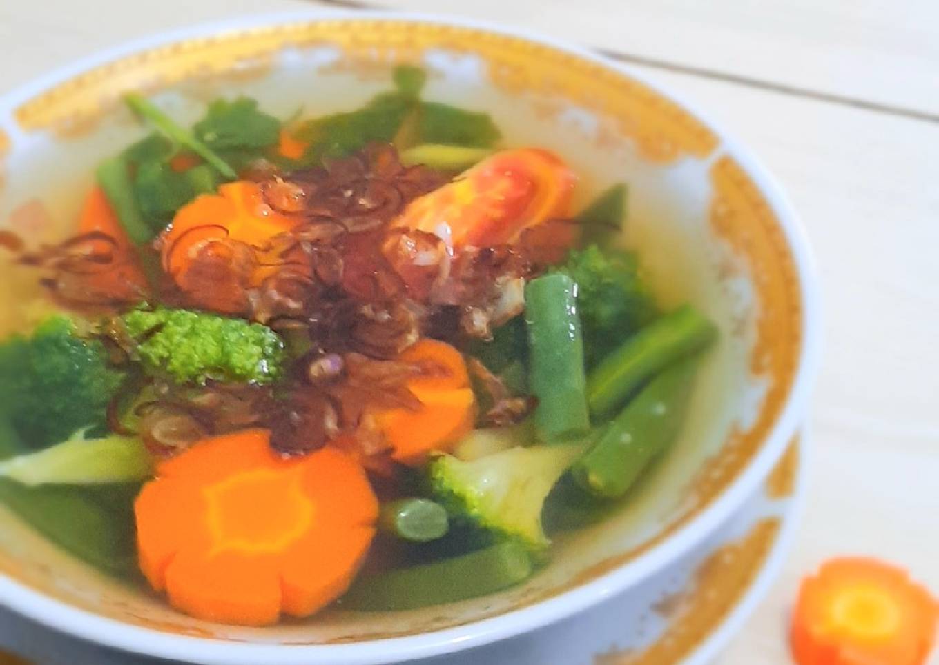 9. Sup sayur mudah