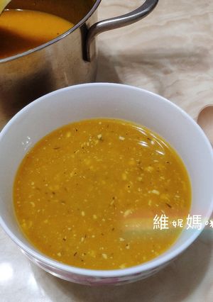 南瓜濃湯(素) 的食譜成品照片