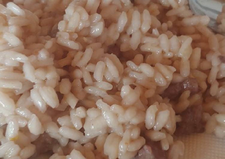 Risotto con Salsiccia