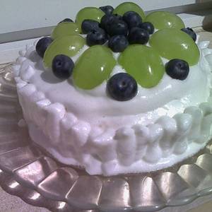 Tarta de frutas de temporada