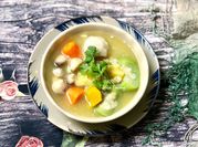 Hình ảnh của canh chay thập cẩm