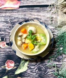 canh chay thập cẩm