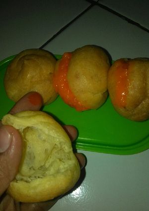 Foto resep Soes orange fla