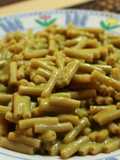 Macaroni con salsa de aguacate