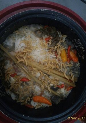 Foto resep Nasi liwet rice cooker