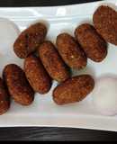 Leftover rice fritters