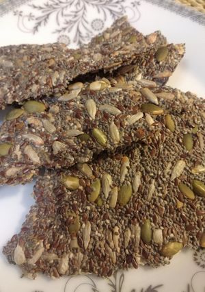 عکسی از دستور کراکر بدون گلوتن