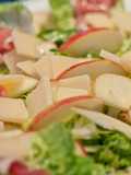 Ensalada de jamón y manzana 