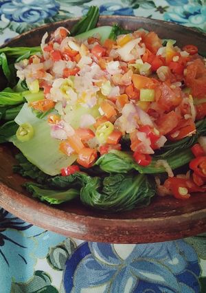 Foto resep Pakcoy Sambal Matah