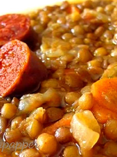 Una foto de Lentejas estofadas (Thermomix)